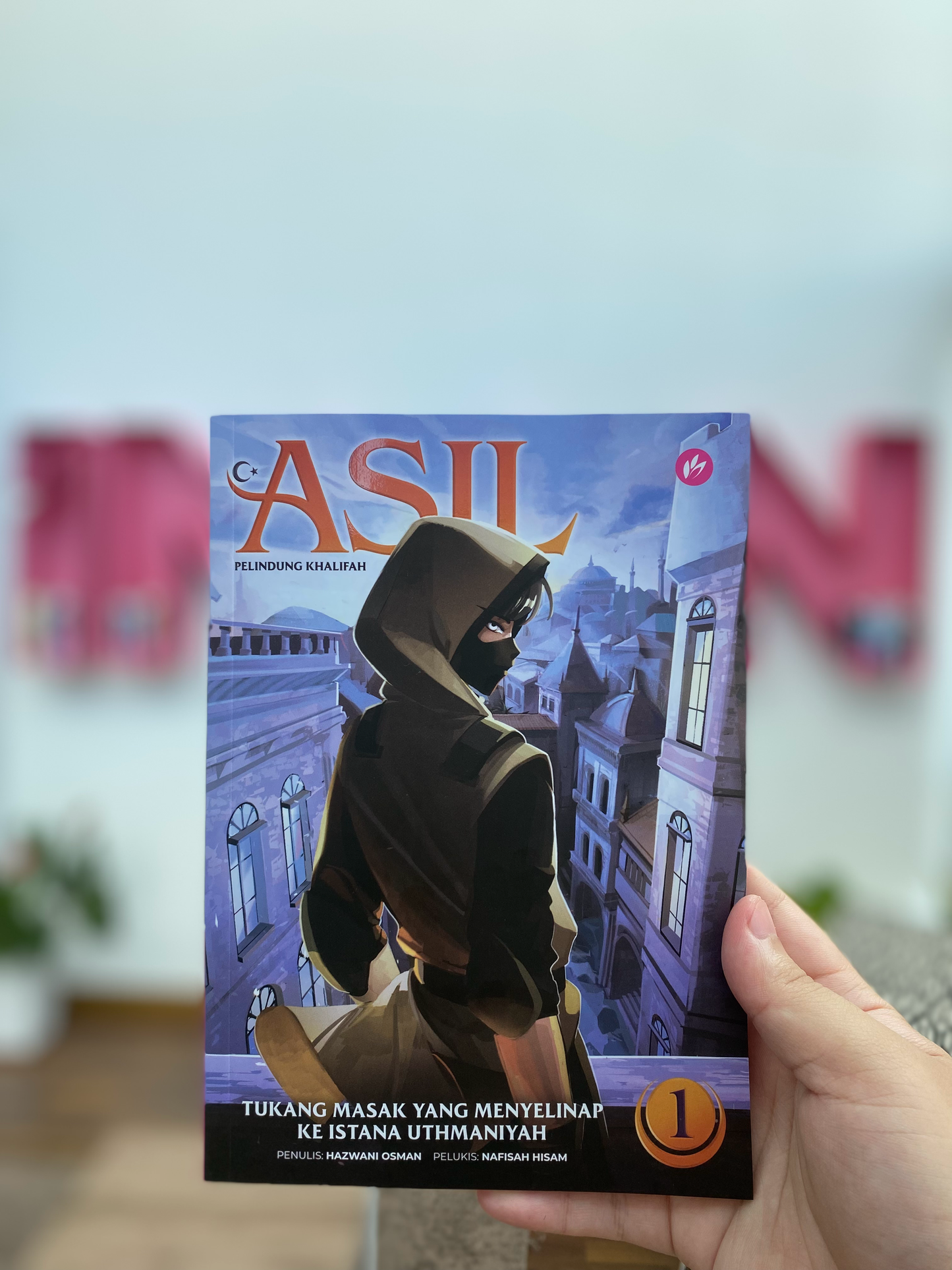 Iman Publication Buku Komik Asil Pelindung Khalifah #1 | Tukang Masak Yang Menyelinap ke Istana Uthmaniyah by Hazwani Othman 202800
